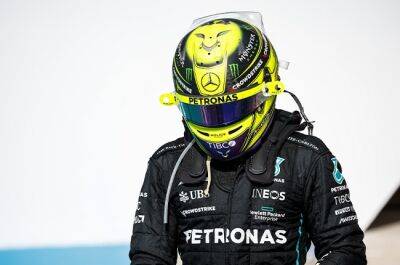Lewis Hamilton concedes defeat to Max Verstappen, ruling out an F1 win in 2022