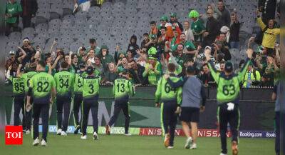 T20 World Cup: Ireland stun England by 5 runs via DLS method