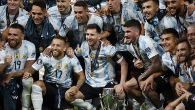 Lionel Messi - Copa America - Soccer-England to face Brazil in women's 'Finalissima' at Wembley in April 2023 - channelnewsasia.com - Germany - Italy - Brazil - Colombia - Usa - Argentina