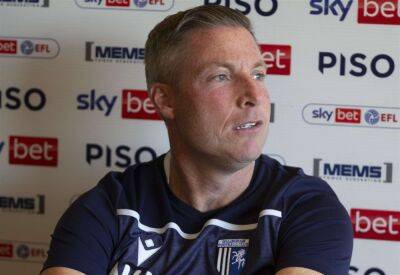 Gillingham manager Neil Harris reacts to 2-0 League 2 defeat at leaders Leyton Orient