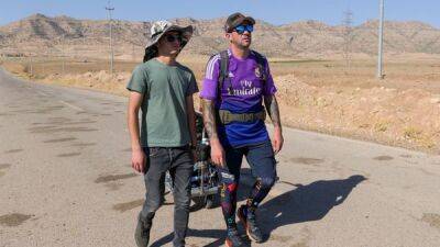 Spanish football fan walking to Qatar World Cup missing in Iran