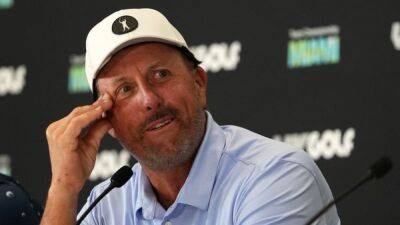 Golf-LIV captains play for laughs ahead of finale