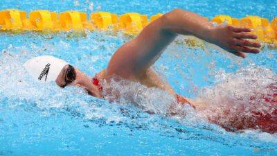 Swimming-China's Li Bingjie breaks short course 400m freestyle world record