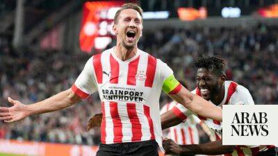 PSV beats Arsenal 2-0, Real Betis reaches round of 16 in Europa League