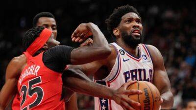 Joel Embiid - Sixers' Embiid out vs. Raptors on Friday - tsn.ca