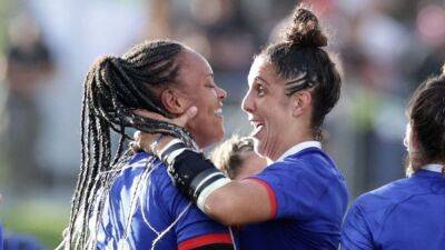 Rugby-Grisez scores hat-trick as France move into World Cup semis