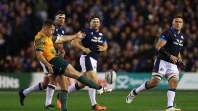 Rugby-Foley boots Australia to narrow victory over wasteful Scotland
