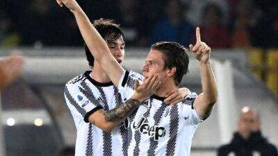 Massimiliano Allegri - Soccer-Juventus snatch 1-0 victory at Lecce - channelnewsasia.com - Italy