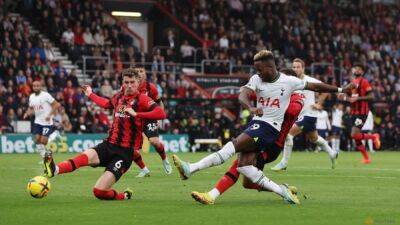 Soccer-Conte happy again as Tottenham get 'nasty' in comeback win