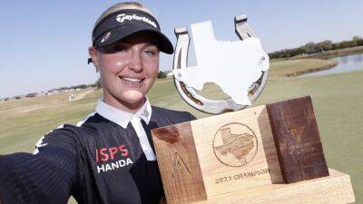 Stephanie Meadow falls away as Charley Hull ends title drought