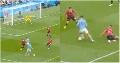 Man City: The moment Jack Grealish sat down Man Utd star like it was nothing