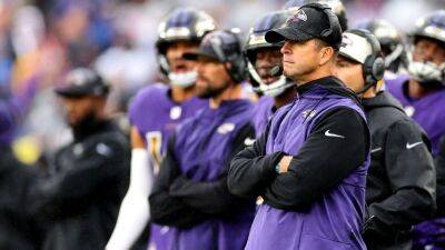 John Harbaugh - Lamar Jackson - Baltimore Ravens' John Harbaugh defends going for TD over field goal on 4th down in loss to Buffalo Bills - 'It gave us the best chance to win' - espn.com -  Baltimore - Baltimore