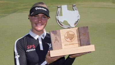 Hull wins in Texas to end six years without LPGA title