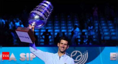 Carlos Alcaraz - U.S.Open - Marin Cilic 252 (252) - Novak Djokovic cruises past Marin Cilic to win title in Tel Aviv - timesofindia.indiatimes.com - Croatia - Serbia - Usa - London -  Tel Aviv -  Astana