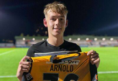 Maidstone United academy player Josh Arnold speaks about his first-team debut
