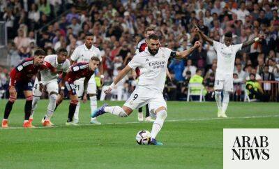 Real Madrid’s perfect season ends as Benzema misses penalty kick