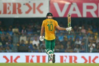 Miller revels in joy of T20 century, SA run-scoring record despite India defeat