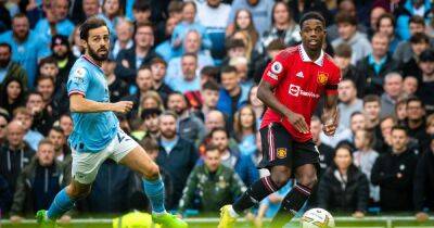 Ruben Dias - Jack Grealish - Michael Oliver - Kyle Walker - Diogo Dalot - Nathan Ake - Phil Foden - Manuel Akanji - Tyrell Malacia - Manchester United problem positions were at heart of Man City hammering - manchestereveningnews.co.uk - Britain - Manchester - Portugal -  Man