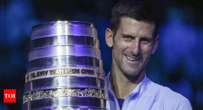 Roger Federer - Marin Cilic 252 (252) - Novak Djokovic finds 'extra motivation' from post-Wimbledon absence - timesofindia.indiatimes.com - Usa - London - Israel -  Rome -  Tel Aviv