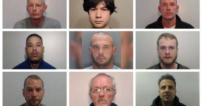 Locked Up: The criminals jailed in Greater Manchester last month