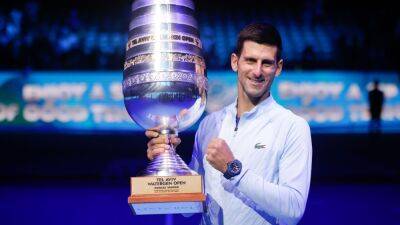 Roger Federer - Novak Djokovic - Novak Djokovic explains 'extra motivation' after 'really amazing' Tel Aviv triumph in ATP Tour return - eurosport.com - Usa - London - Israel -  Tel Aviv