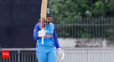 Shafali Verma - Women's Asia Cup: Sabbhineni Meghana dazzles as India beat Malaysia by 30 runs via D/L method - timesofindia.indiatimes.com - India - Pakistan - Malaysia