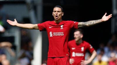 Jurgen Klopp - Virgil Van-Dijk - Andy Robertson - Darwin Núñez - Joachim Andersen - Sidelined Nunez a symptom of Liverpool’s slow start - guardian.ng - Manchester