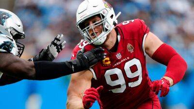 Cardinals' JJ Watt emotional talking about heart issue: 'I’m happy to be here'