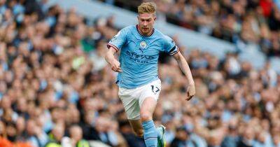 Kevin de Bruyne leapfrogs Man City legend with two assists vs Manchester United