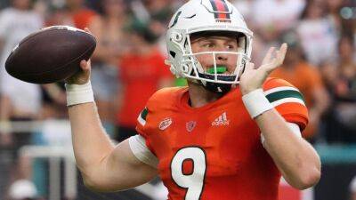 Miami Hurricanes sticking with quarterback Tyler Van Dyke despite rough outing vs. Middle Tennessee State