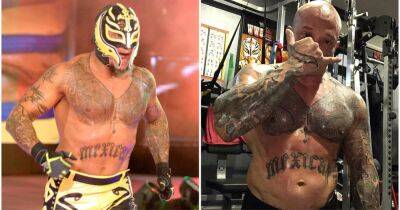 Rey Mysterio - Finn Balor - Rey Mysterio: Photos of WWE legend without his mask on - givemesport.com