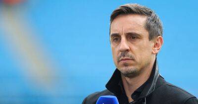 Gary Neville agrees with Erik ten Hag's Cristiano Ronaldo decision during derby defeat to Man City
