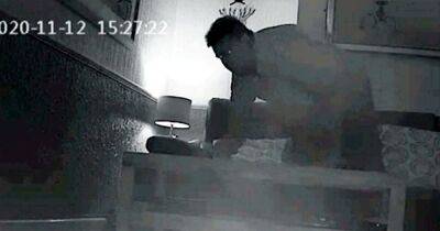 The moment woman catches 'creepy stalker neighbour' removing recording devices he planted in her home - manchestereveningnews.co.uk - Birmingham