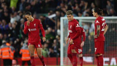 Liverpool woes continue as Leeds shock them at Anfield