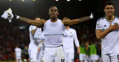 Liverpool slump to shock 2-1 home defeat by Leeds
