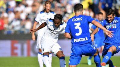 Soccer-Atalanta back in second place after 2-0 win over Empoli