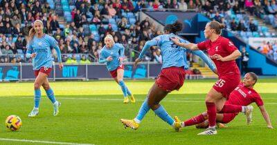 Bunny Shaw extends Women's Super League goal tally in Man City's hard-fought win over Liverpool