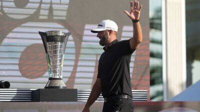 Golf-Aces high as Johnson leads team to LIV Golf team title