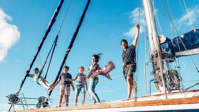 ‘It’s not rocket science’: How a family of novice sailors started travelling the globe