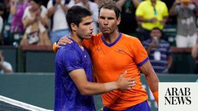 Alcaraz, Nadal put Spain at 1-2 in ATP rankings for 1st time