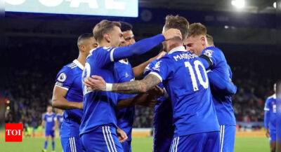 Brendan Rodgers - Jamie Vardy - James Maddison - Harvey Barnes - Scott Mackenna - Leicester City thrash Nottingham Forest 4-0 in Premier League to move off the bottom - timesofindia.indiatimes.com -  Leicester - Thailand