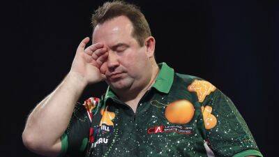 Peter Wright - Jonny Clayton - Early exit for Dolan at World Grand Prix in Leicester - rte.ie - Belgium - Netherlands - county Lewis - county Anderson - county Clayton