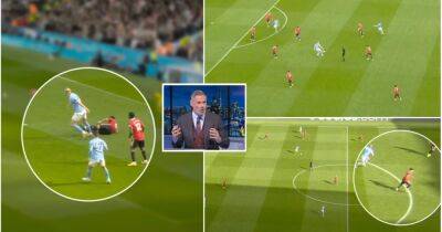 Erling Haaland: Jamie Carragher highlights how Man City star terrified Man Utd players