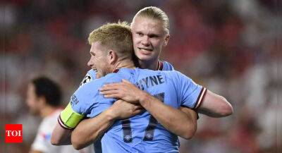 Manchester City's Erling Haaland hails chemistry with Kevin De Bruyne