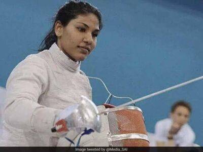 National Games 2022: Fencer Bhavani Devi Wins Hat-Trick Of Gold Medals - sports.ndtv.com
