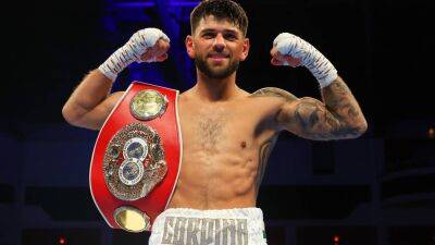 Joe Cordina ruled out of world title defence in Abu Dhabi after hand injury