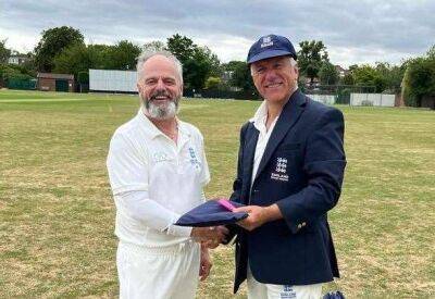 Whitstable Cricket Club's John Butterworth speaks of pride at being selected to represent England's over-60s in Barbados