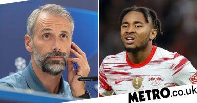 Ralf Rangnick - Marco Rose - Christopher Nkunku - RB Leipzig boss responds to claims Christopher Nkunku has agreed Chelsea move - metro.co.uk - Manchester - France - Germany