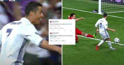 Cristiano Ronaldo - Bayern Munich - Cristiano Ronaldo broke Bayern Munich's Twitter admin during 2017 UCL - givemesport.com - Manchester - Spain - Portugal