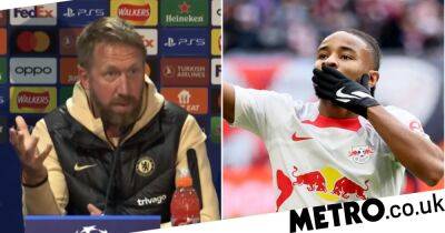 Graham Potter - Marco Rose - Christopher Nkunku - Chelsea boss Graham Potter refuses to comment on Christopher Nkunku speculation - metro.co.uk -  Chelsea